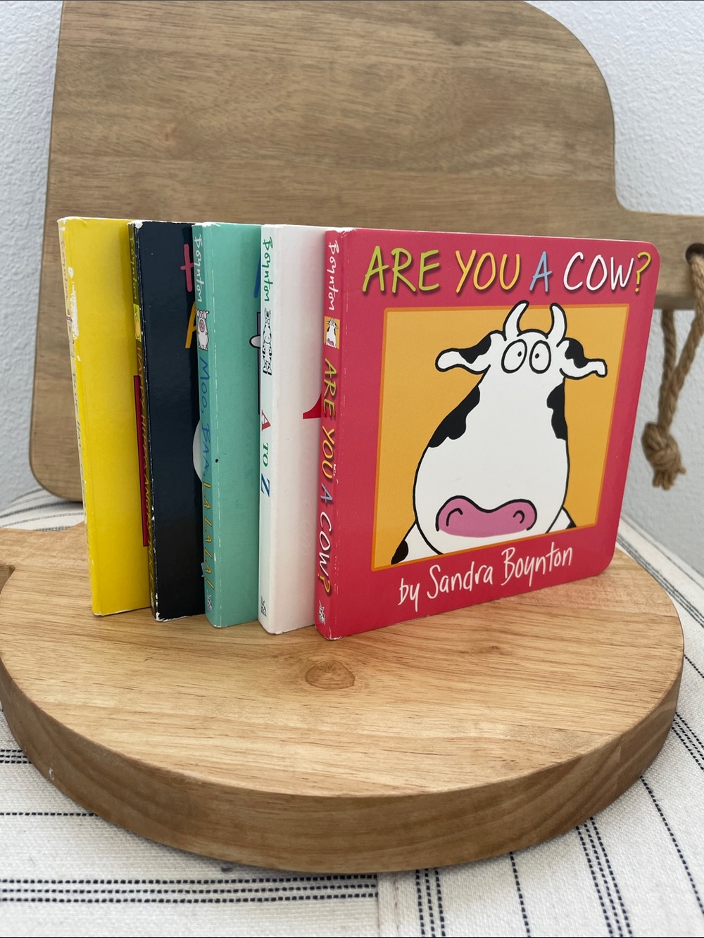 SALE! 50% Off Sandra Boynton Board Book Set  of 5 - Colorful Children's Books